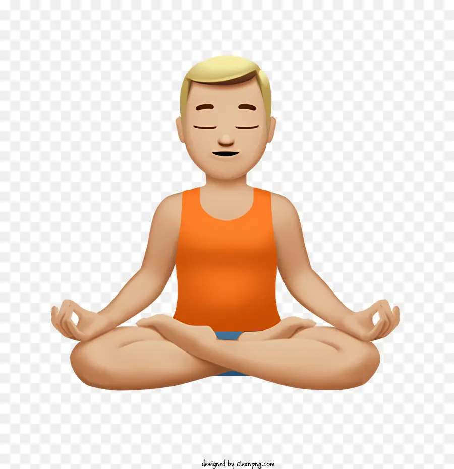 Emoji，Meditação PNG