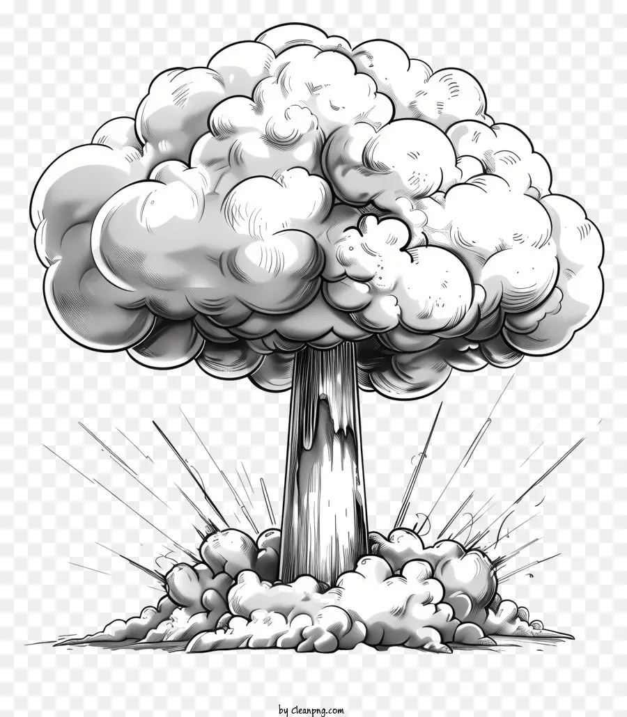 Explosão Do Nuke，Bomba Nuclear PNG