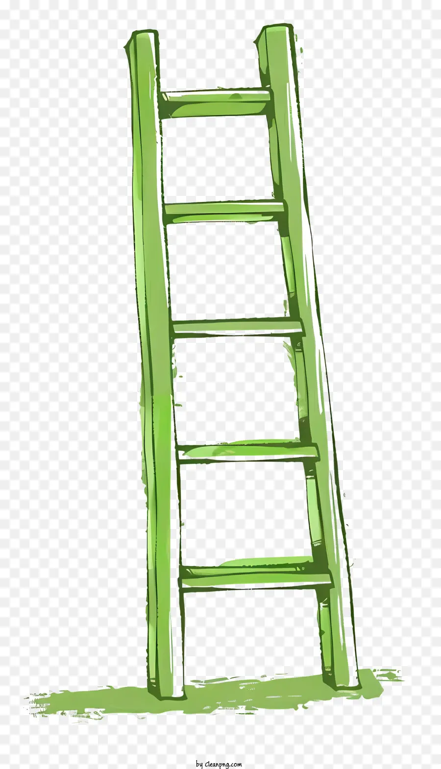 Ladder，Escada Verde PNG