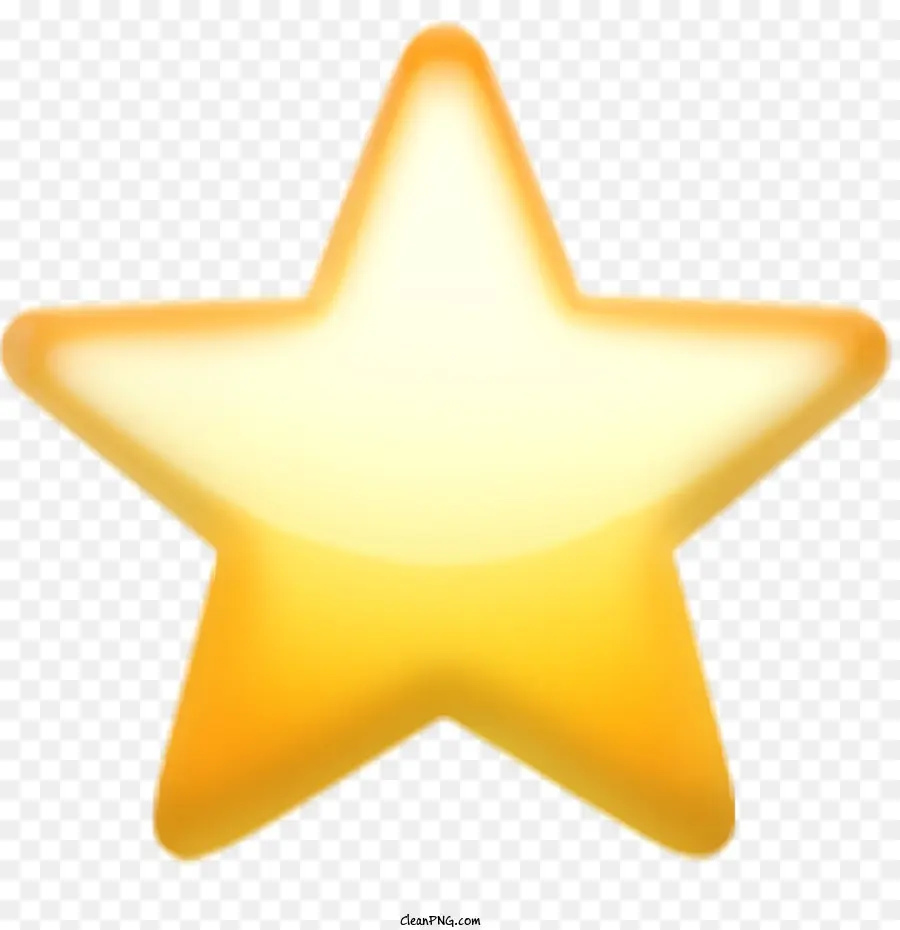 Emoji，Estrela Amarela PNG