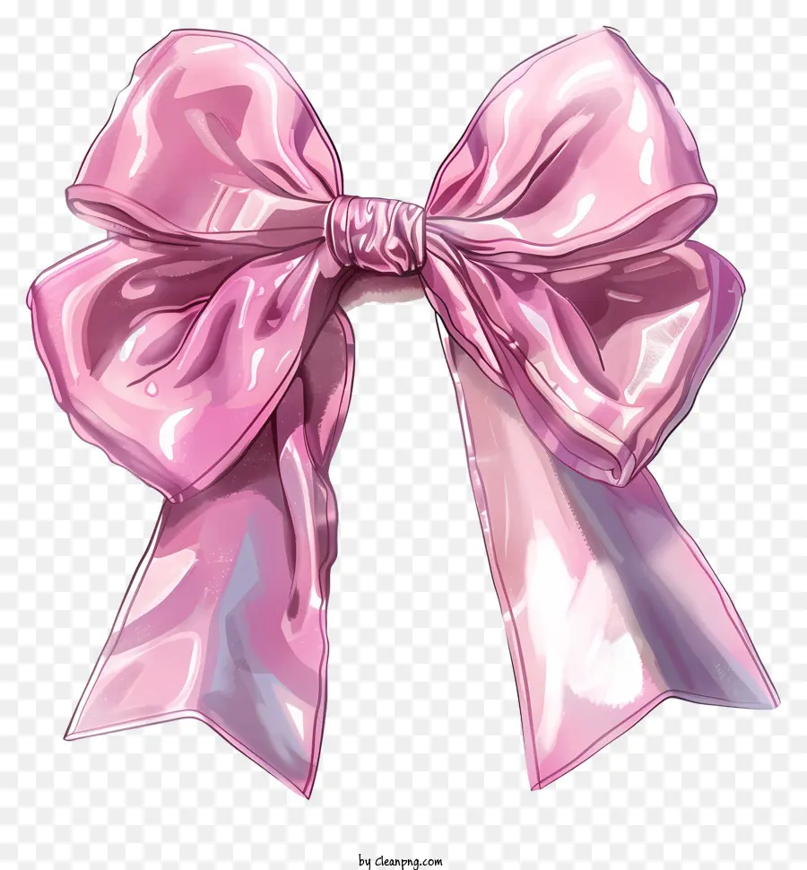 Pink Bow，Cor De Rosa Da Fita PNG