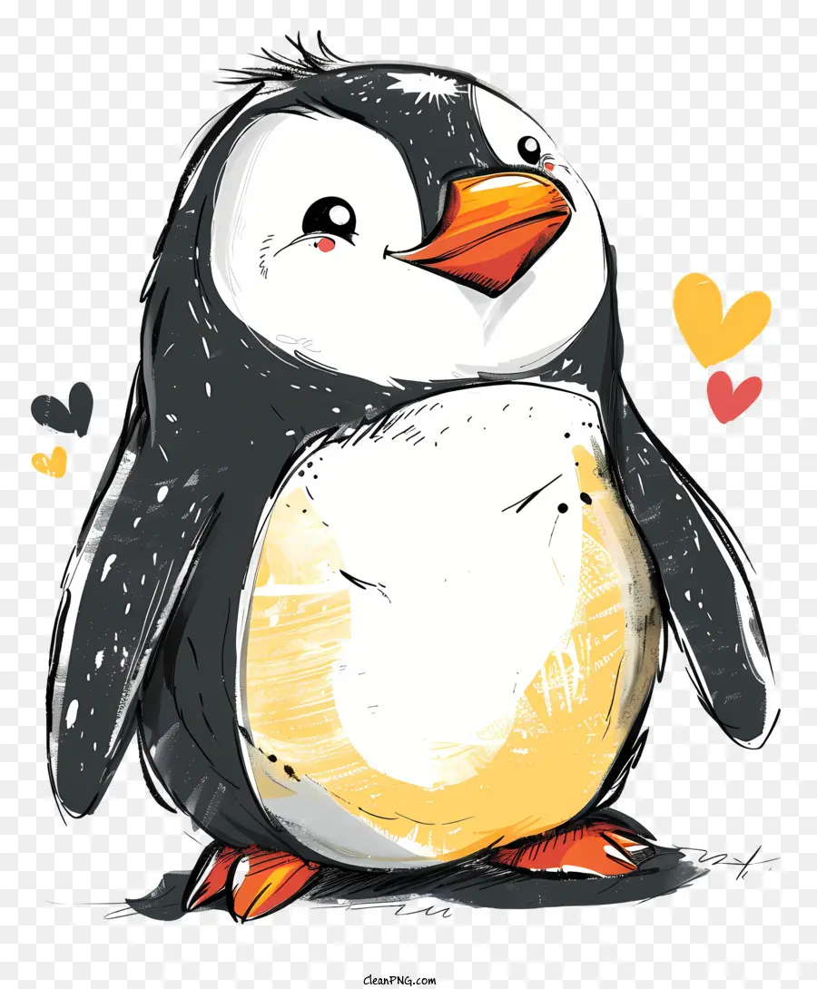 Mundo Do Pinguim Dia，Pinguim Bonito PNG