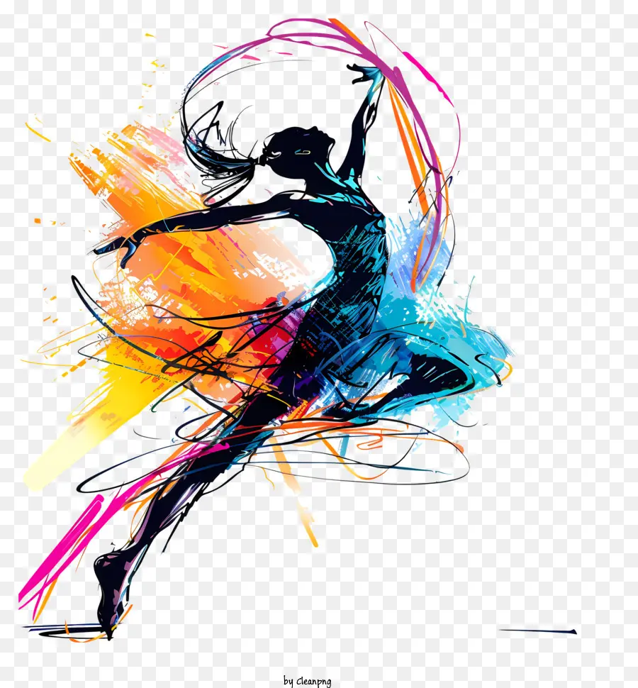 Dia Mundial Da Dança，Pintura Digital PNG