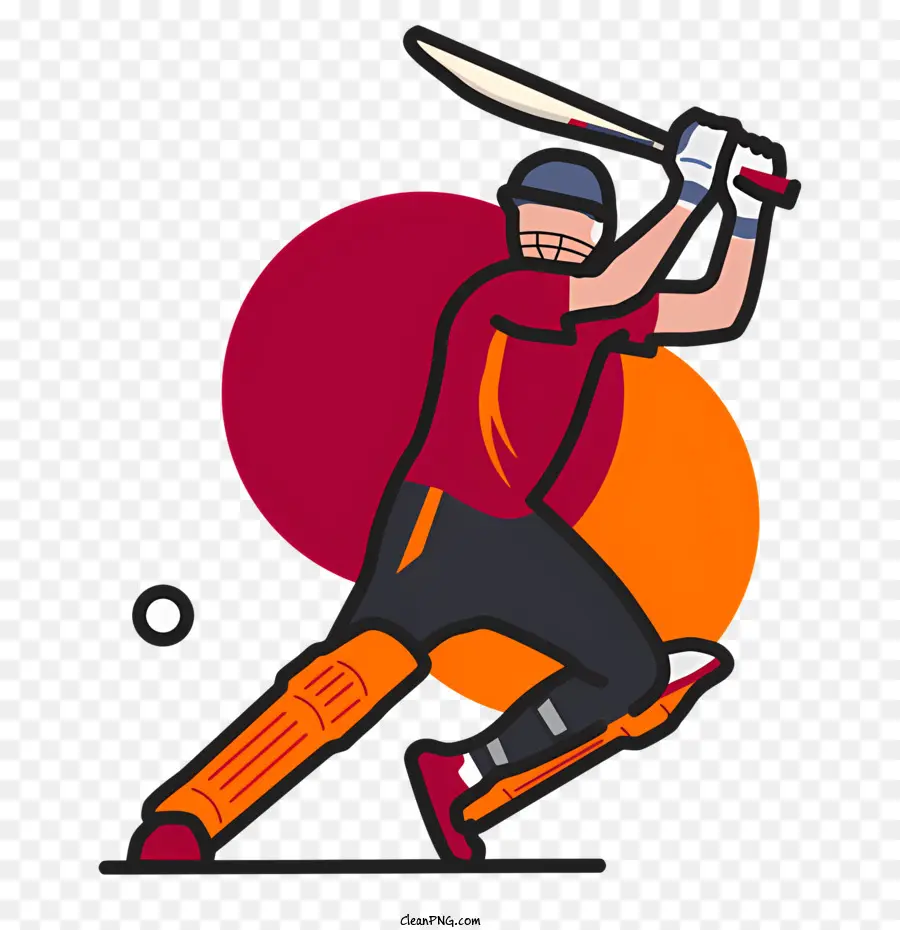 Esportes，Jogador De Cricket PNG