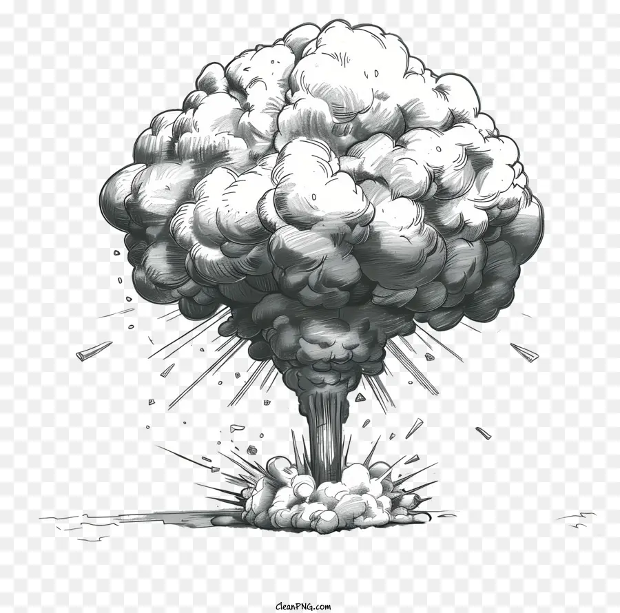 Explosão Do Nuke，Explosão Atômica PNG
