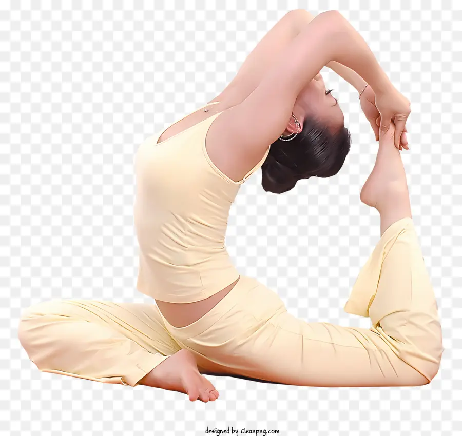 Esportes，Yoga Pose PNG