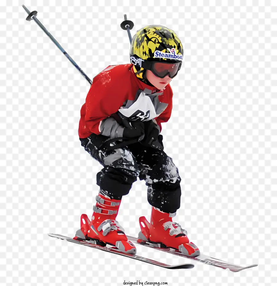 Esportes，Esquiar Infantil PNG