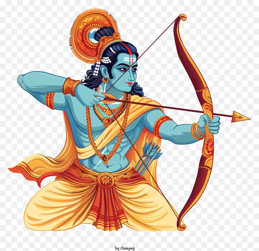 Rama Navami，O Senhor Vishnu PNG