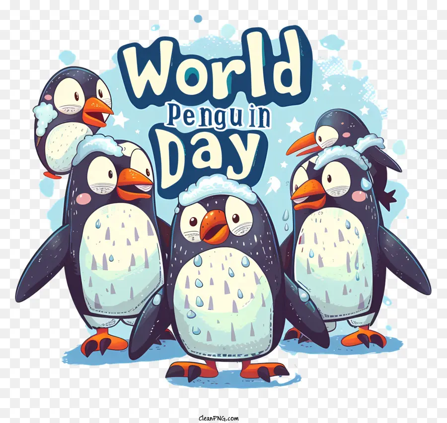 Mundo Do Pinguim Dia，Pinguins PNG