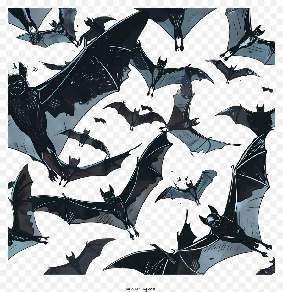 Bat，Morcegos PNG