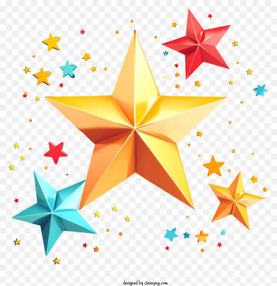 Estrelas，Colorido PNG