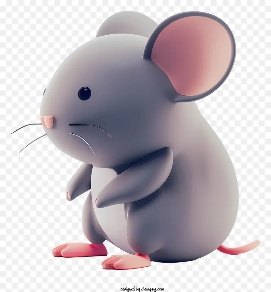 Mouse，Rato Cinzento PNG
