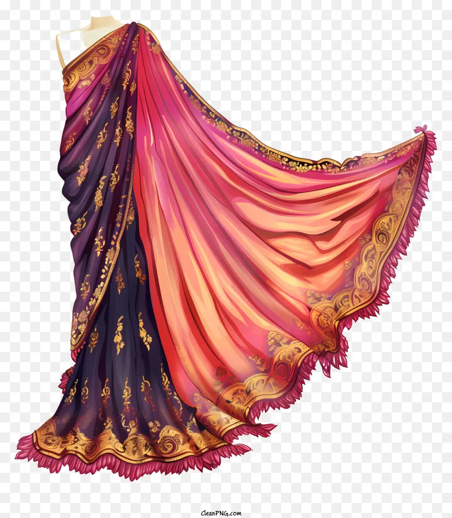 Saree Indiano，Sari PNG