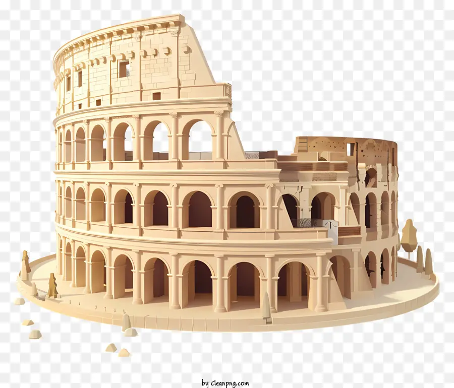 Coliseu，Roma Antiga PNG