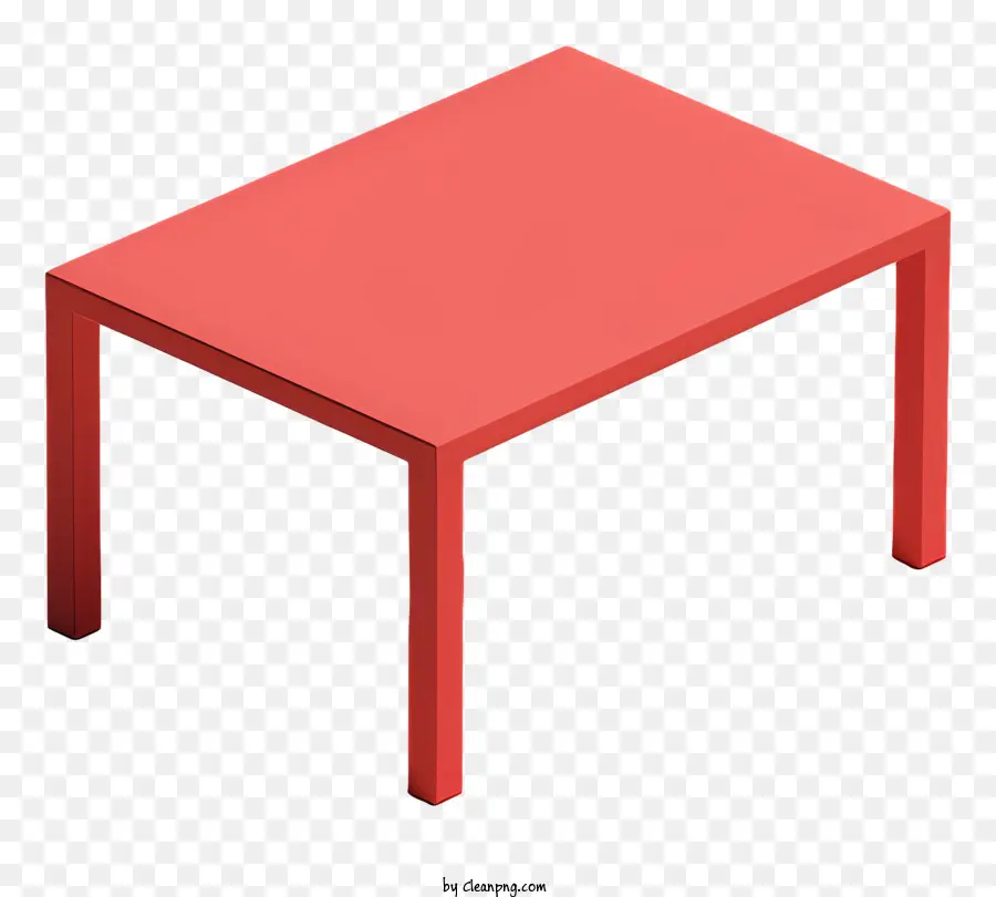 Mesa Vermelha，Mesa De Plástico PNG