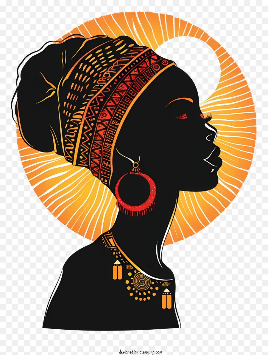 Mulher Africana，Mulher Negra PNG