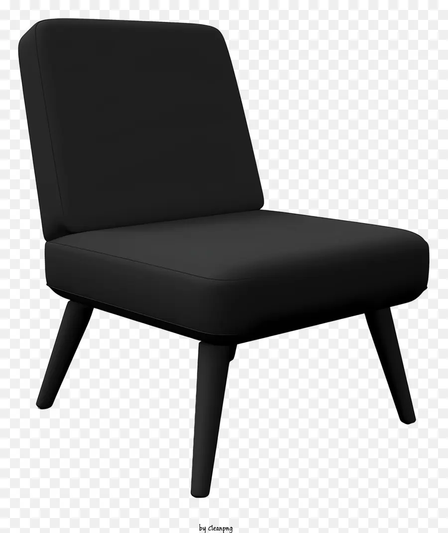 Preto Cadeira，Cadeira De Couro Preto PNG