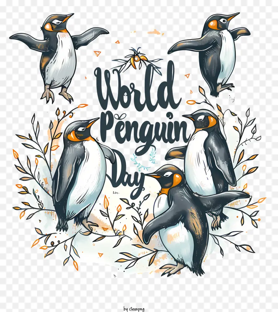 Mundo Do Pinguim Dia，Pinguins PNG