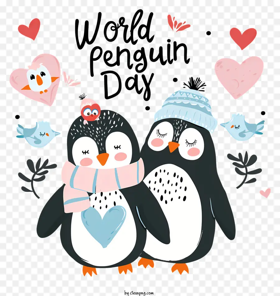 Mundo Do Pinguim Dia，Bonito Pinguins PNG