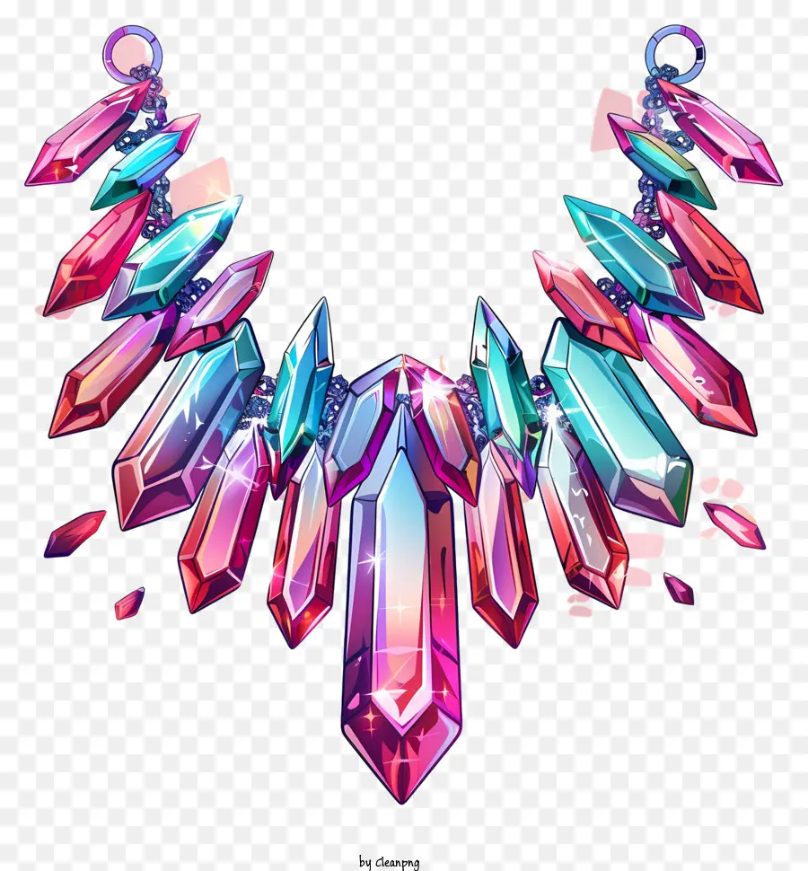 Colar De Cristal，Gemas PNG