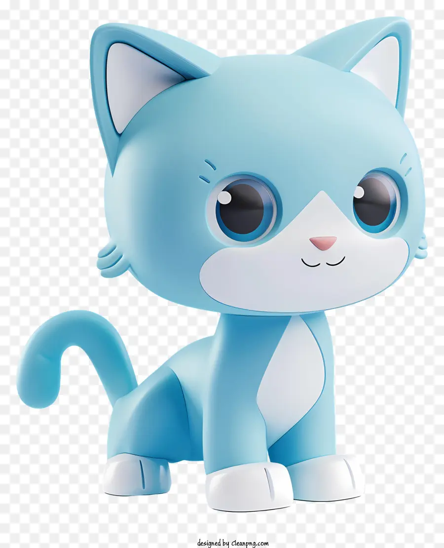 Kitty，O Gato Azul PNG