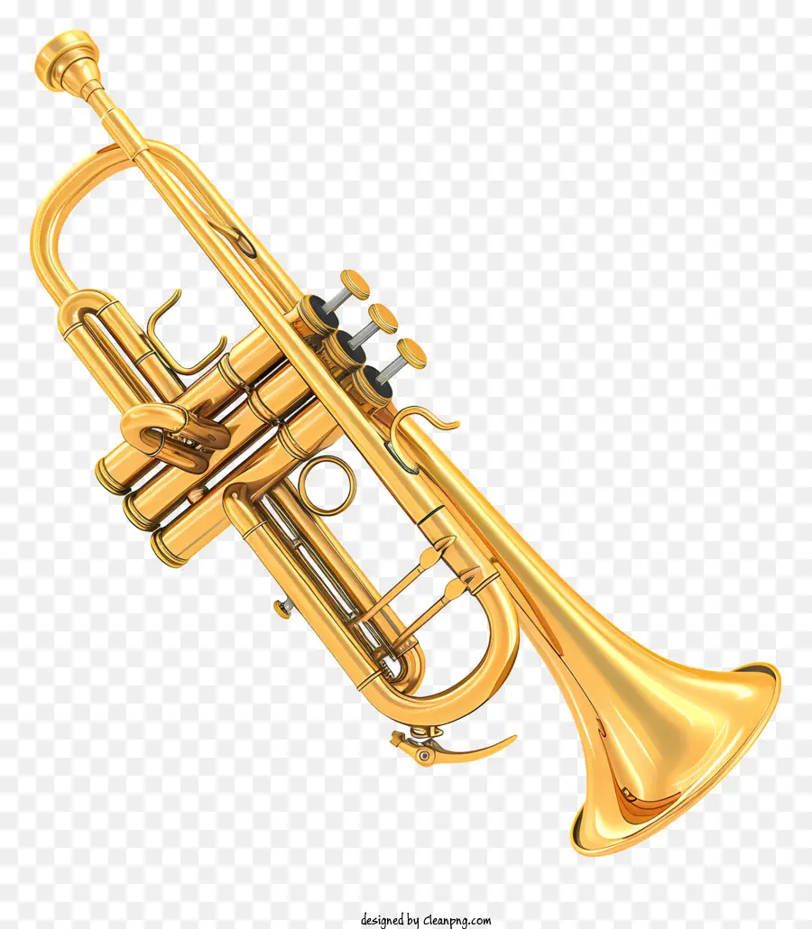 Trompete，Trompete De Bronze PNG