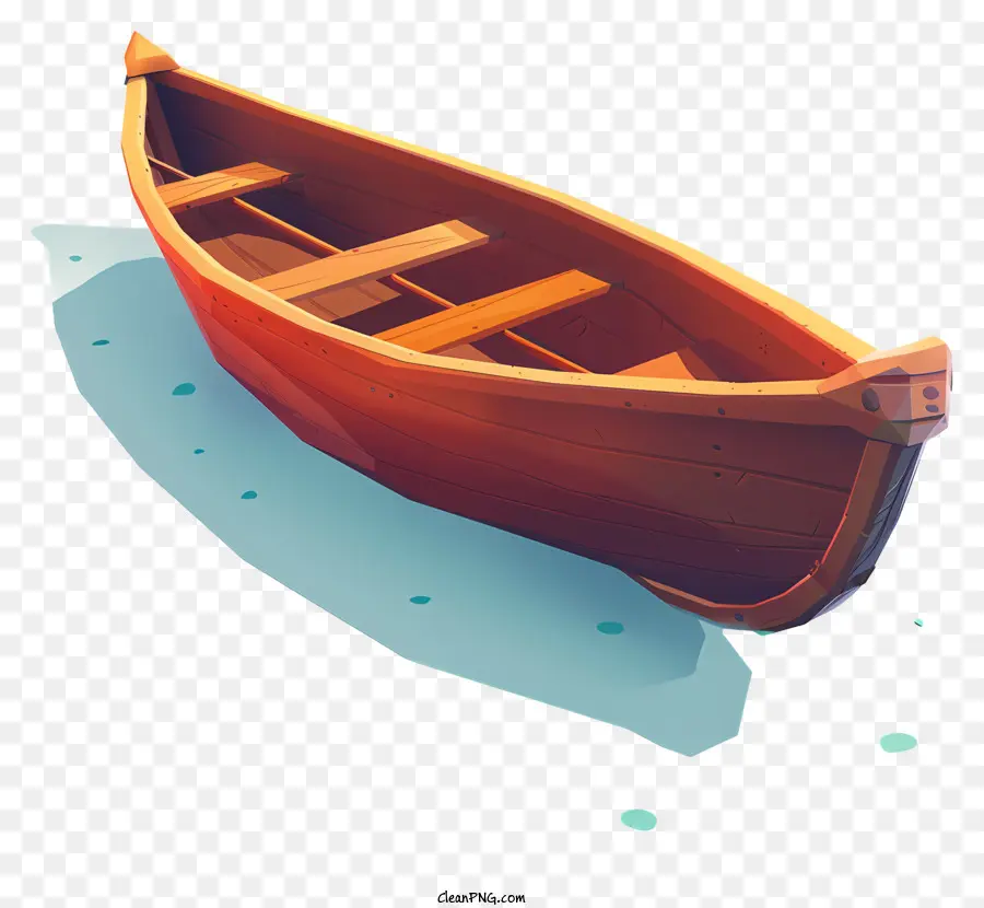 Canoa，Barco De Madeira PNG