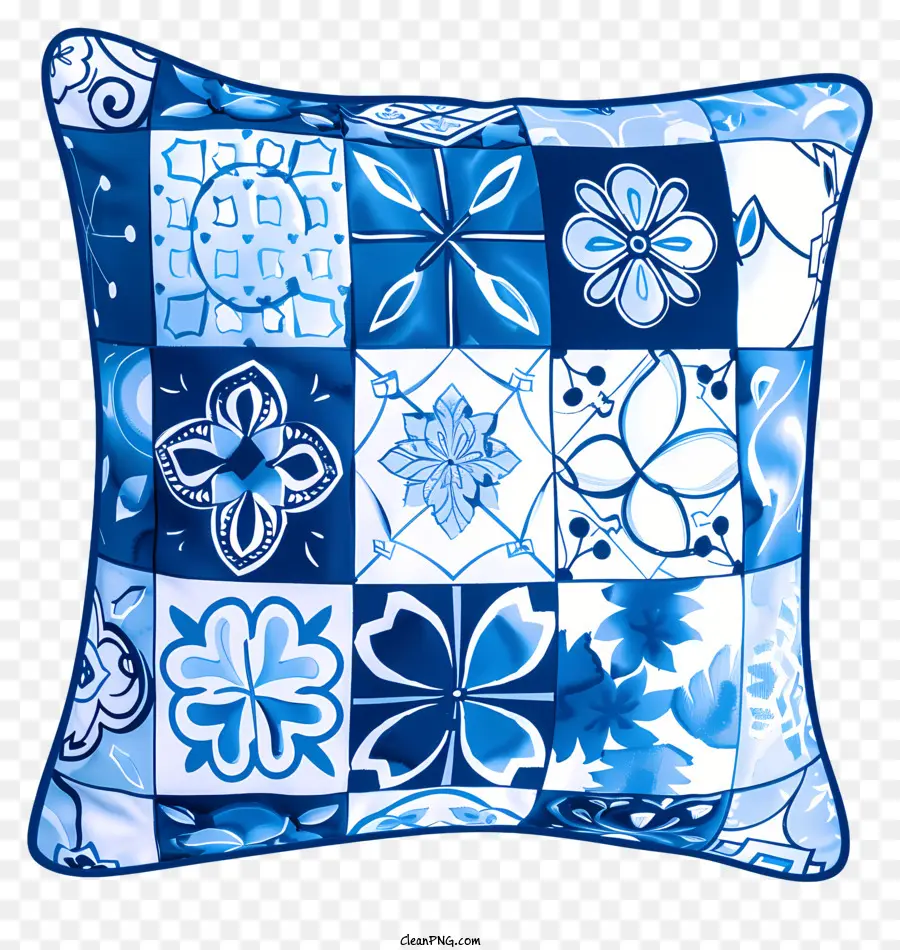 Azul Travesseiro，Almofada Azul PNG