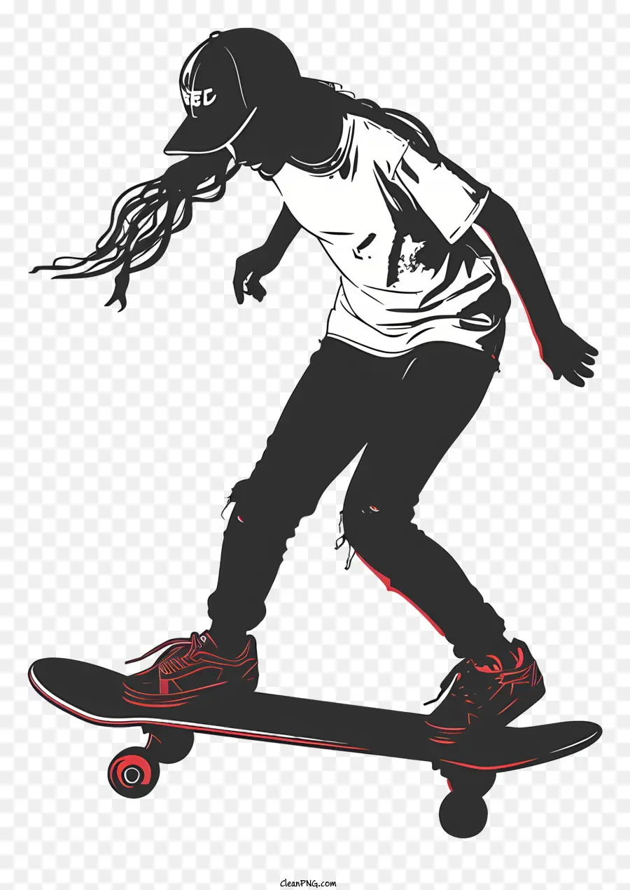 Riding Skateboard，Skateboarding PNG