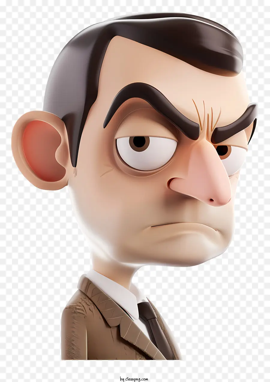 Mr Bean，Modelo 3d PNG