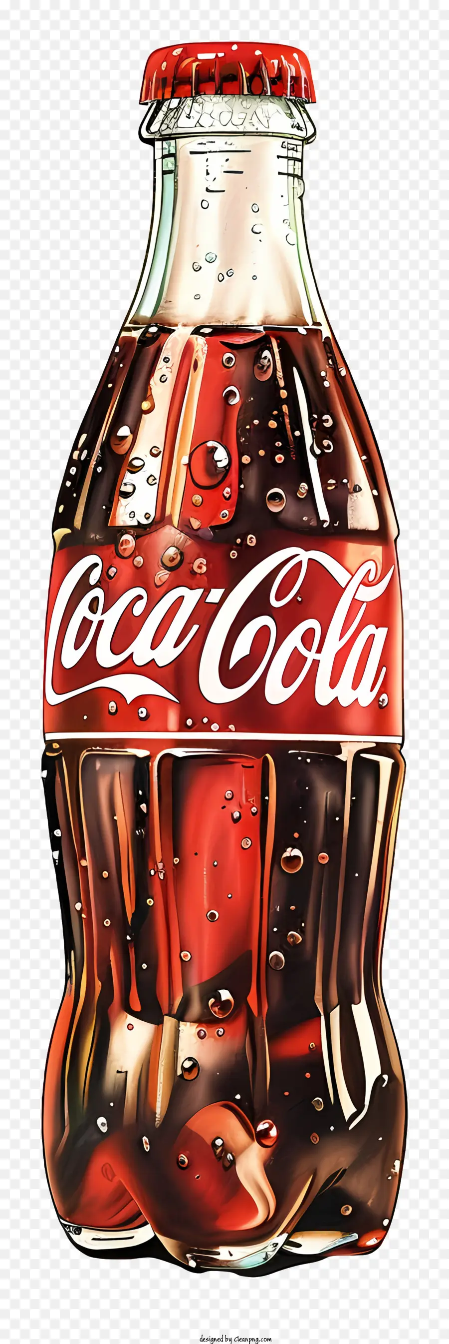 A Coca Cola，Garrafa De Vidro PNG