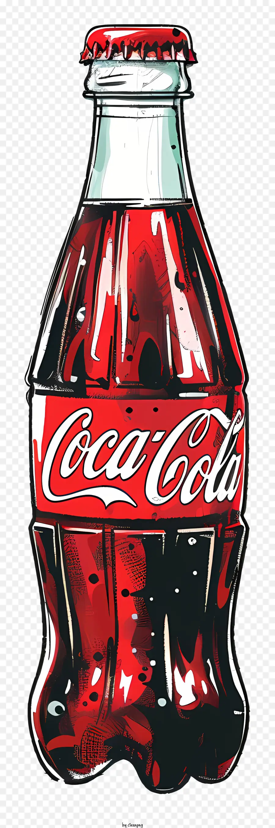 A Coca Cola，Garrafa De Vidro PNG