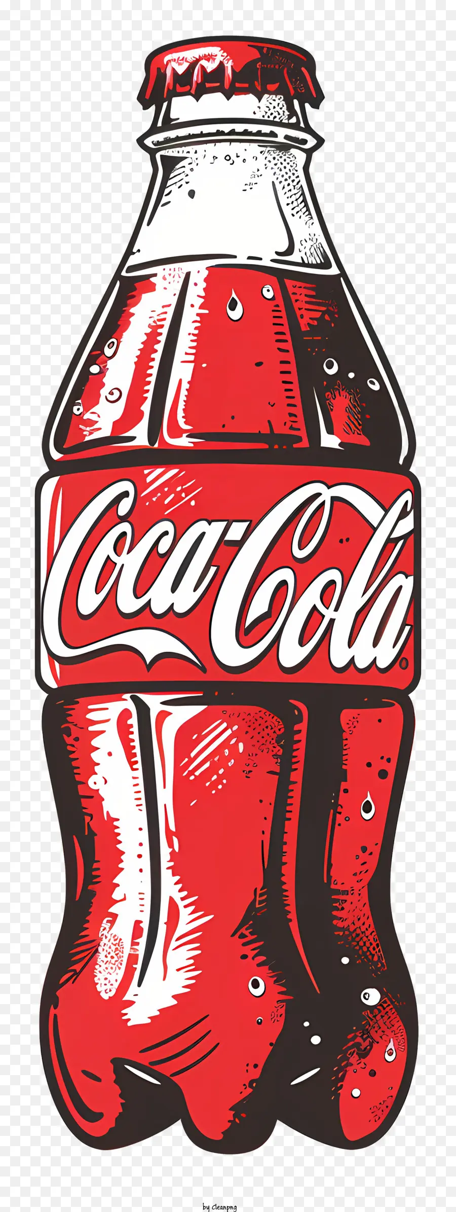 A Coca Cola，Garrafa De Plástico Vermelho PNG
