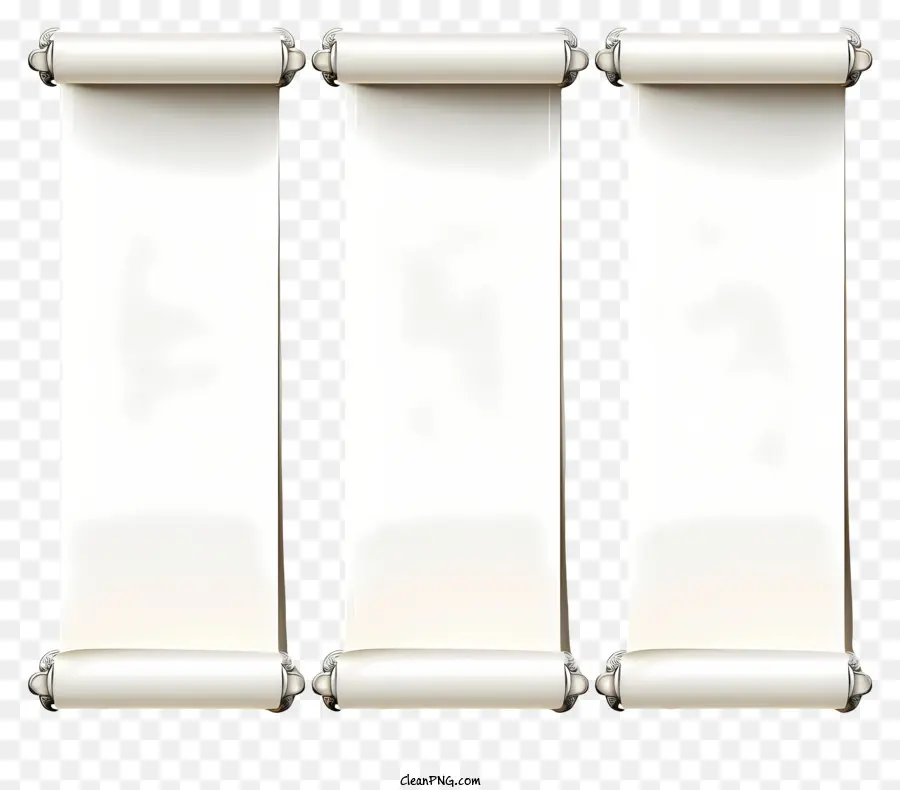 Banners，Roll Papers PNG