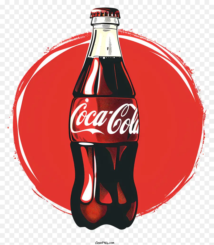A Coca Cola，Garrafa De Refrigerante PNG