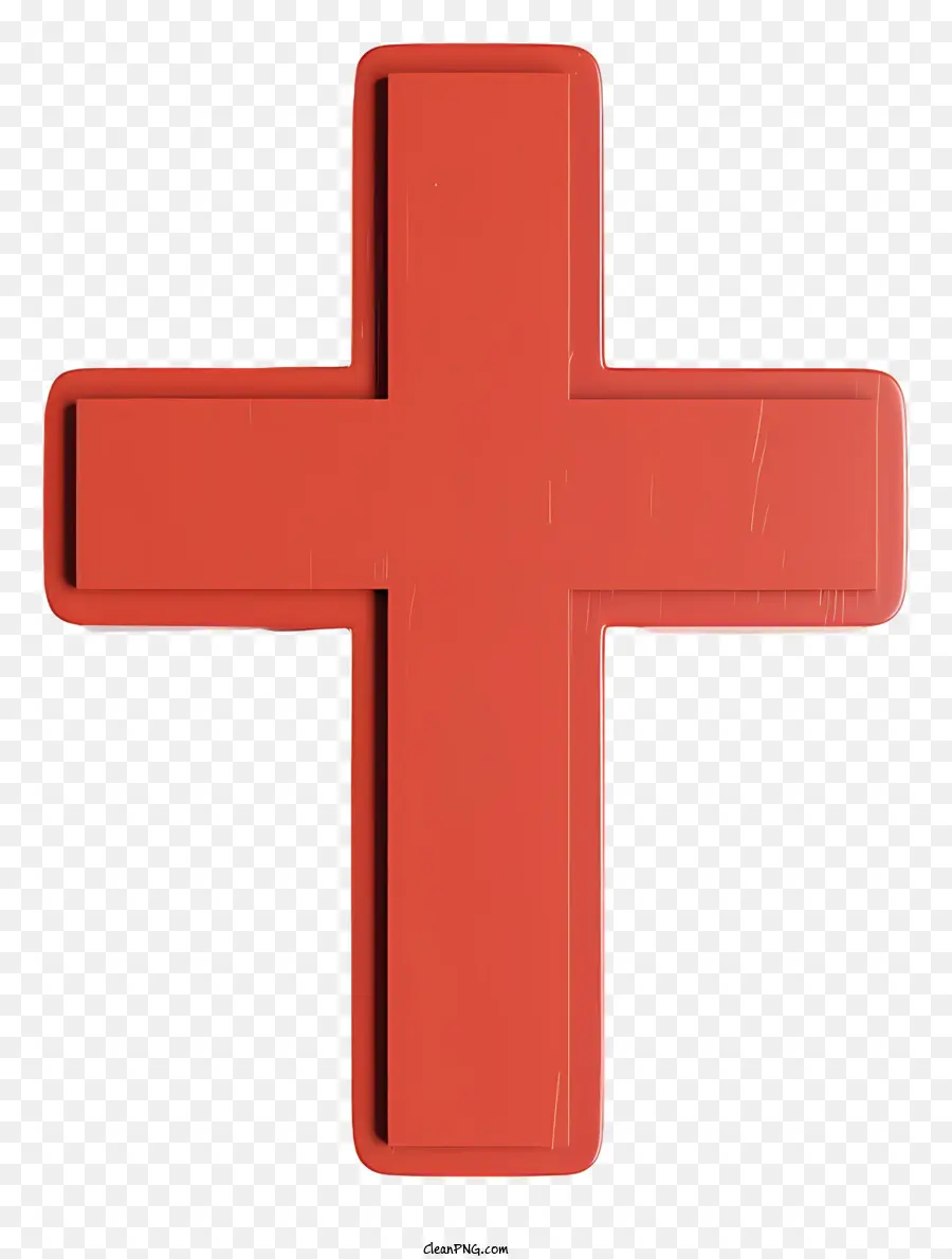 Cruz Vermelha，Cruz De Madeira PNG
