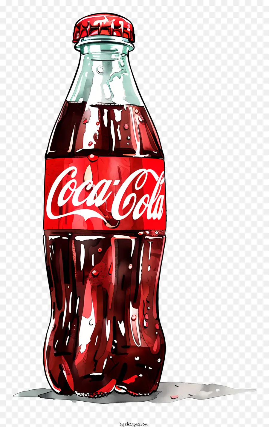 A Coca Cola，Pintura PNG