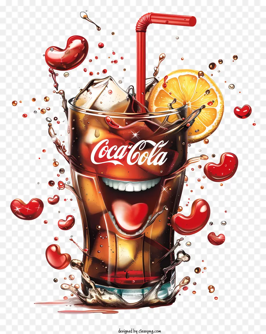 A Coca Cola，Bebida Refrescante PNG