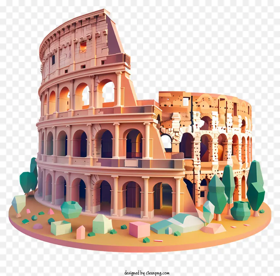 Roma，Coliseu PNG