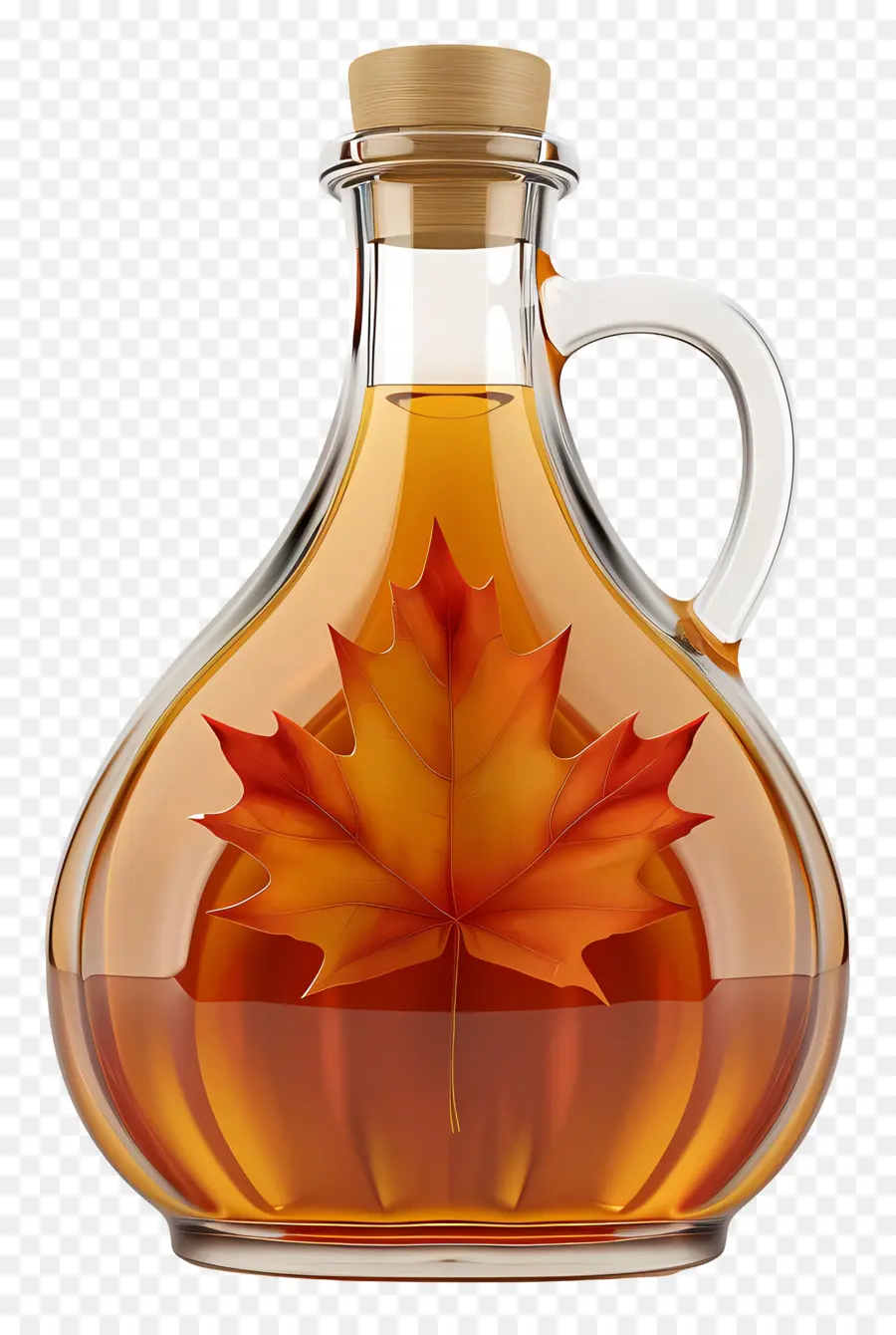O Xarope De Bordo，Canadense Maple Leaf PNG