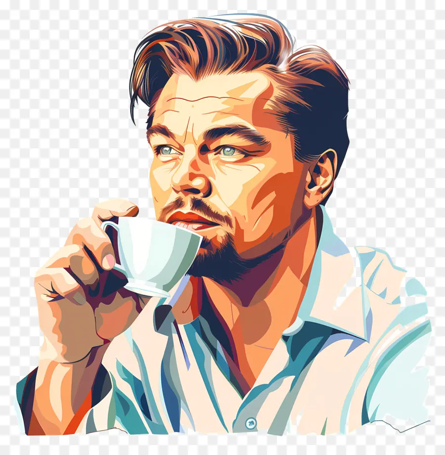 Leonardo Dicaprio，Homem PNG