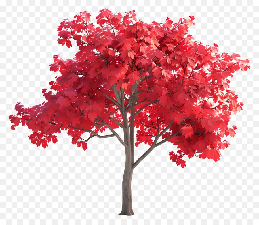 árvore De Bordo，Vermelho árvore PNG