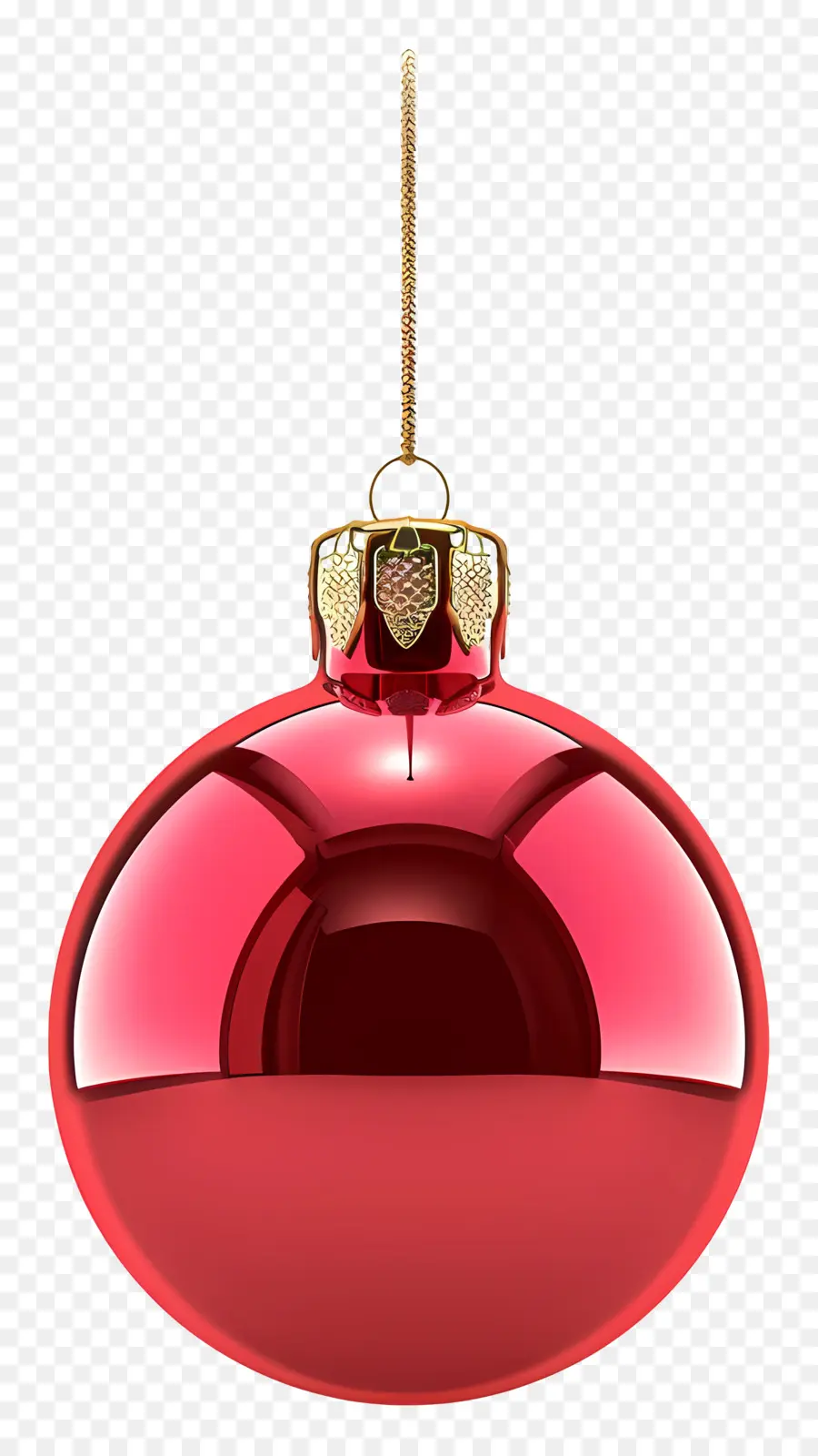 Enfeite De Natal，Enfeite Vermelho PNG