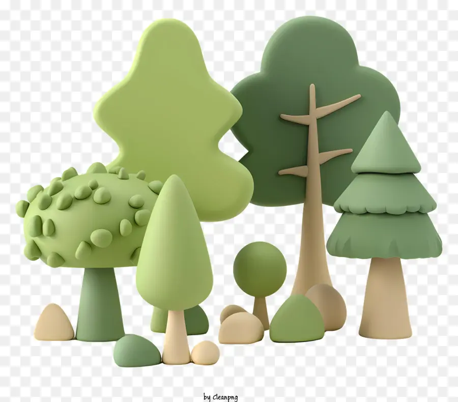 árvores Verdes，árvores PNG