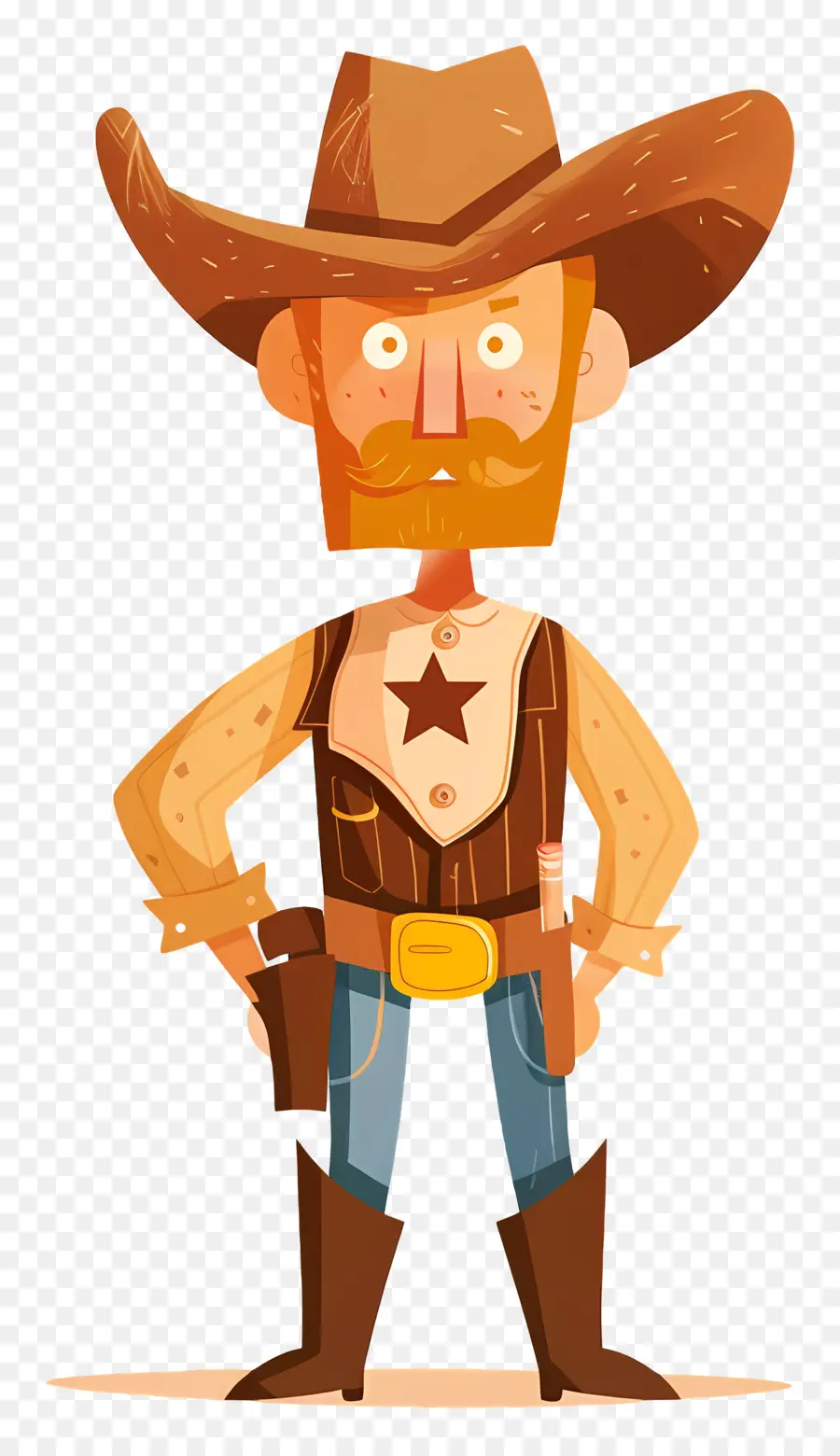 Cowboy，Revólveres PNG