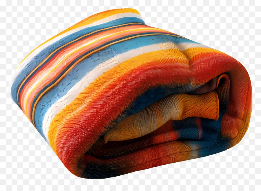 Cobertor De Lã，Toalha Colorida PNG