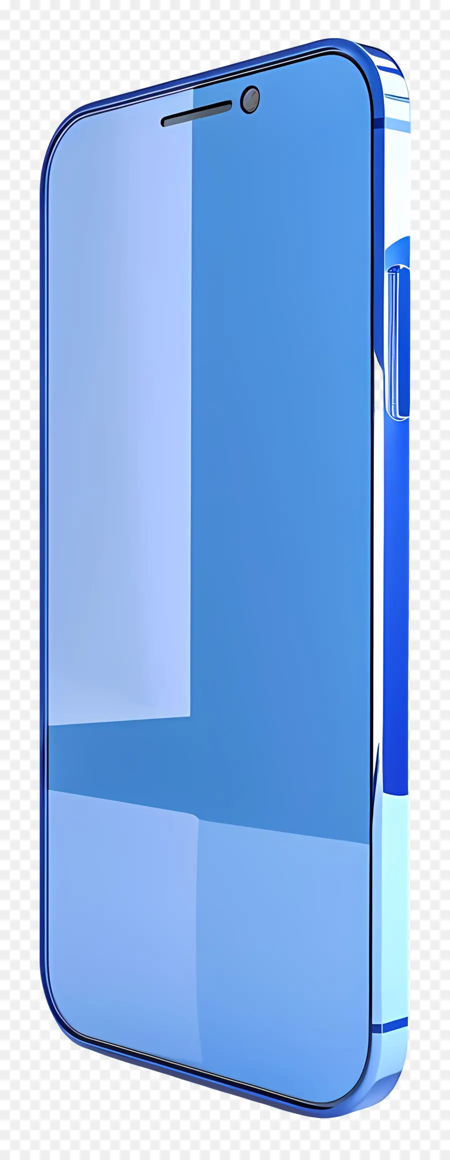 Smartphone，Azul PNG