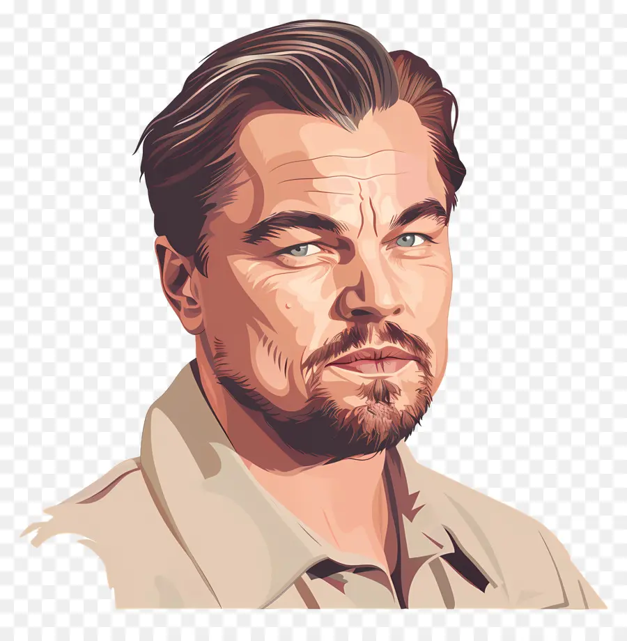 Leonardo Dicaprio，Retrato PNG