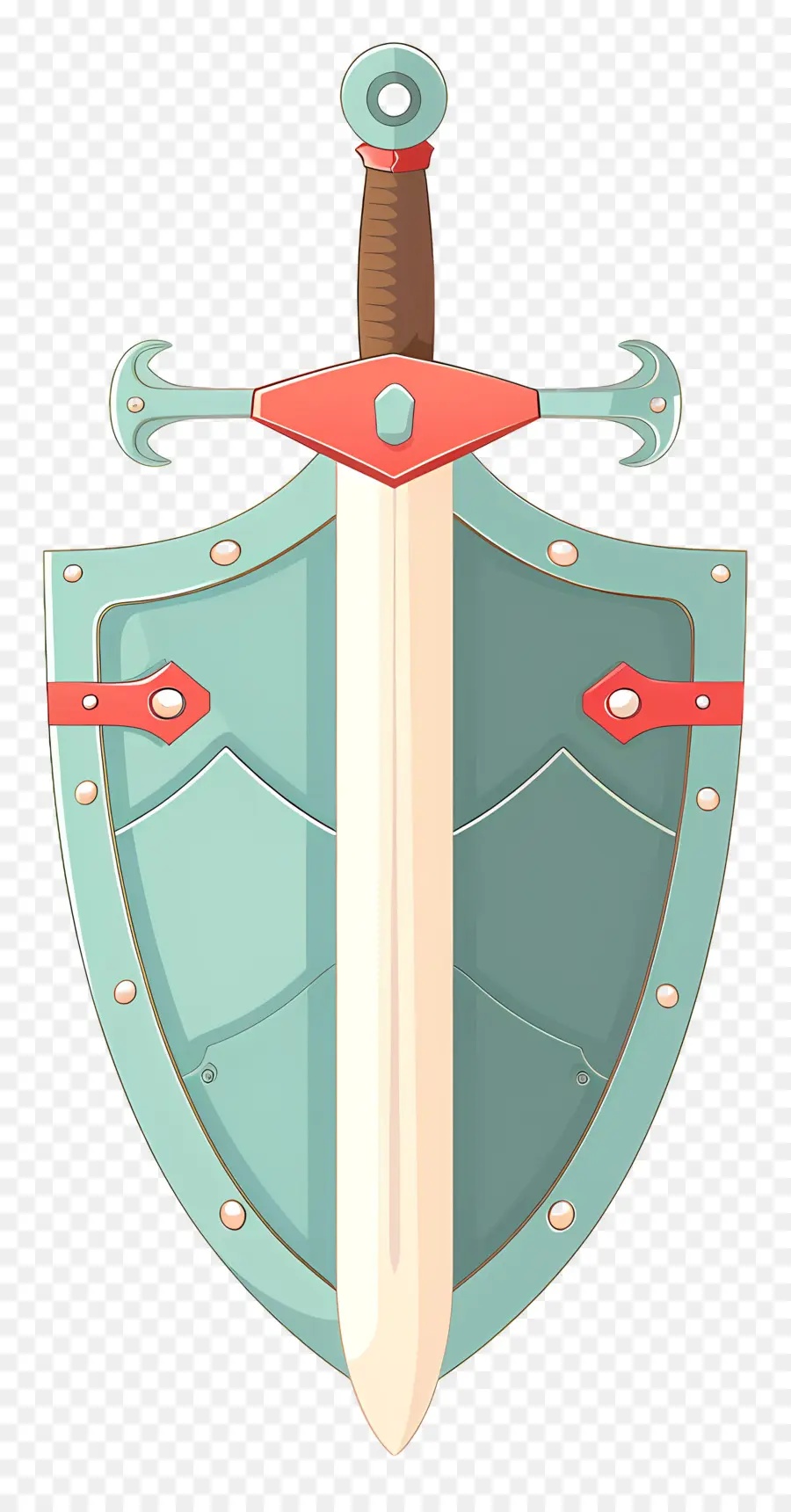 Escudo Espada，Cavaleiro PNG