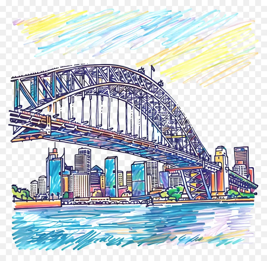 Sydney Harbour Bridge，Sydney PNG